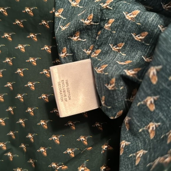 Daniel Cremieux XL long sleeve button down with ducks, 100% cotton - Picture 5 of 8